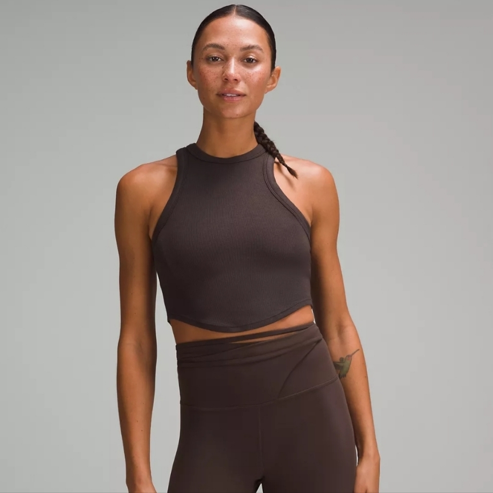 Lululemon Hold Tight Cropped Tank Top